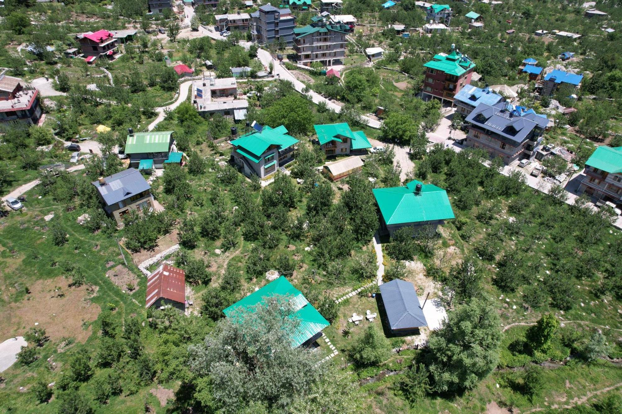 Cascade Mountain Retreat Manali Bed & Breakfast Dış mekan fotoğraf